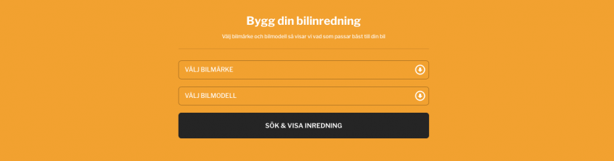 Beställ bilinredning online!