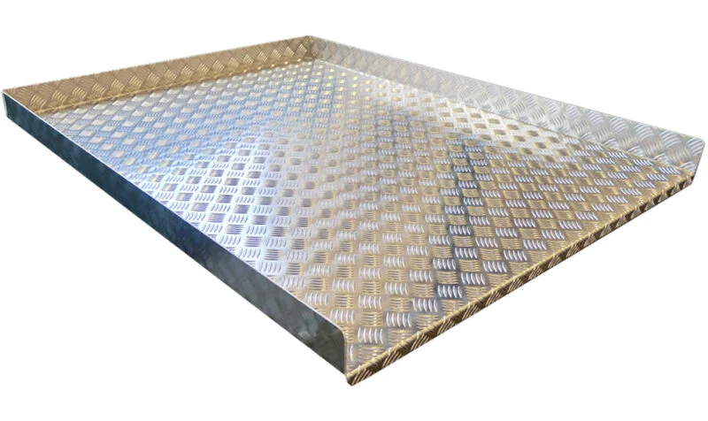Golvskiva Lastsläde Alu-Plåt 1380x1080x100 mm